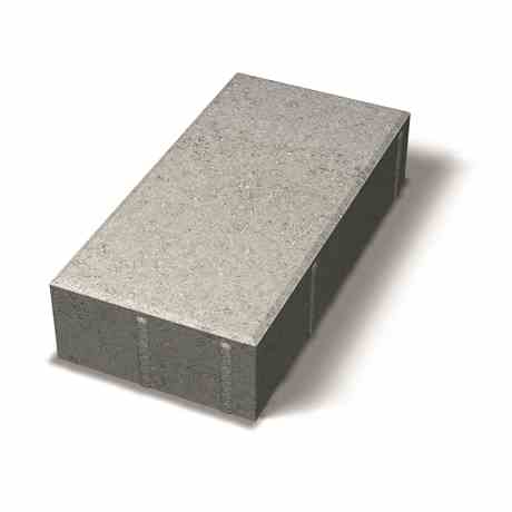 Benders grindinio plytelė nuožulniais kraštais 350x175x80 (Spalva - pilka)
